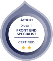 Acquia Certified Front End Specialist - Drupal 11