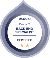 Acquia Certified Back End Specialist - Drupal 11